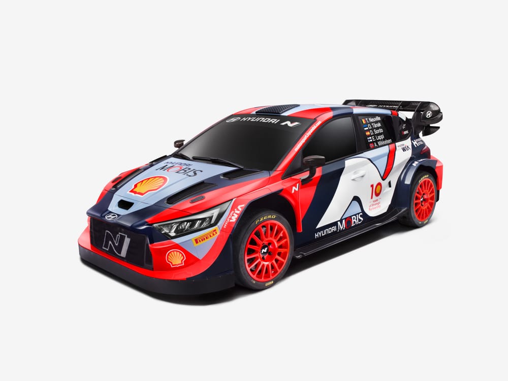 Hyundai unveils second WRC livery in as many events post image